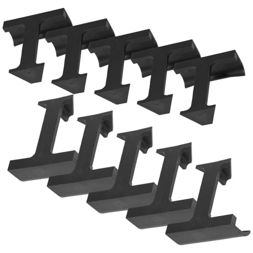 SOIMISS 10 Stück Teiliges Photovoltaik Panel Drainage Clip aus Hochwertigem Material Einfache Montage Wasser und Schlammableitend Verbessert Leistung Langlebig für Solarmodule von SOIMISS