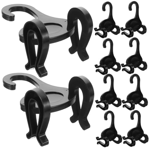 SOIMISS 10 Stück Teiliges Schuhhaken Robustem Kunststoff Platzsparend für Schuhaufbewahrung und Organizer Vielseitig Einsetzbar für Zuhause Laden oder Hotel Stabile Doppelhaken für von SOIMISS