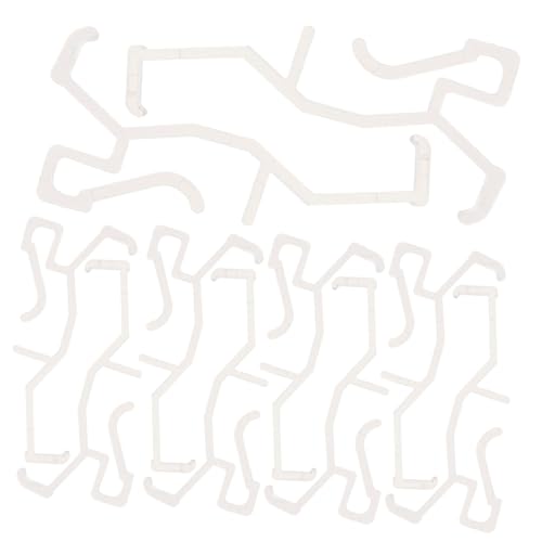 SOIMISS 10 Stück Teiliges Transparente Valance Clips aus Hochwertigem Kunststoff Blind Clips für Vorhänge Unauffällige Fensterdekorations Clamps Kompakt und Leicht Passend für Jalousien SOIMISS 10 Stück Teiliges Transparente Valance Clips aus Hochwertigem Kunststoff Blind Clips für Vorhänge Unauffällige Fensterdekorations Clamps Kompakt und Leicht Passend für Jalousien von SOIMISS