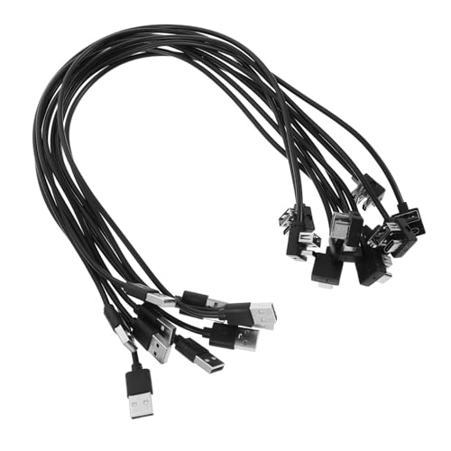 SOIMISS 10 Stück Teiliges USB Verlängerungskabel mit Doppeltem Ausgang Reise Koffer Ladekabel Kompatibel mit Zahlenschloss Externes Lade und Datenkabel für Koffer und Reisetaschen für SOIMISS 10 Stück Teiliges USB Verlängerungskabel mit Doppeltem Ausgang Reise Koffer Ladekabel Kompatibel mit Zahlenschloss Externes Lade und Datenkabel für Koffer und Reisetaschen für von SOIMISS