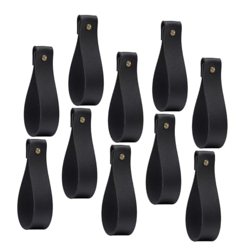 SOIMISS 10 Stück Teiliges Wandhaken Schwarz Boho Stil Wandmontierte Halter für Gardinenstangen Handtücher und Kleidung Vielseitig Einsetzbar Stabile Befestigung Einfache Montage für Bad von SOIMISS