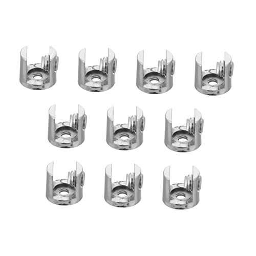 SOIMISS 10 Stück Wandhalterung für Spiegel Multifunktionale und Clips zur Sicheren Befestigung im Badezimmer und Wohnbereich Geeignet für Glasstärken von SOIMISS