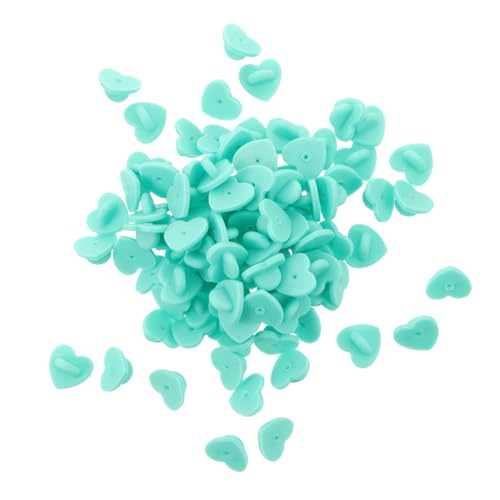 SOIMISS 100 Stück Herzförmige Gummi Broschenverschluss Pin Backings in Mintgrün Sicherer Verschluss für Anstecknadeln Abzeichen und Schmuck Einfach zu Befestigen und Entfernen Ersatz für SOIMISS 100 Stück Herzförmige Gummi Broschenverschluss Pin Backings in Mintgrün Sicherer Verschluss für Anstecknadeln Abzeichen und Schmuck Einfach zu Befestigen und Entfernen Ersatz für von SOIMISS