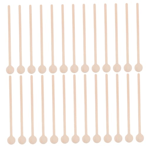 SOIMISS 100 Stück Holz Rührstäbchen mit Rundem Ende Nachhaltige Kaffee und Getränkesticks Kratzfreie Umrührer für Kaffee Tee Milch Cocktails Leicht und Kompakt für Wiederverwendbar SOIMISS 100 Stück Holz Rührstäbchen mit Rundem Ende Nachhaltige Kaffee und Getränkesticks Kratzfreie Umrührer für Kaffee Tee Milch Cocktails Leicht und Kompakt für Wiederverwendbar von SOIMISS
