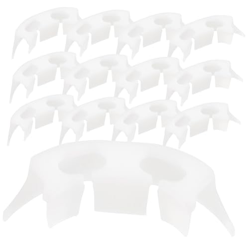 SOIMISS 100 Stück Pflanzenclips aus Kunststoff Verstellbare Tomaten Binder Robuste Pflanzenbieger Clips zur Pflanzenstütze und Wachstumskontrolle für Klettergerüst und Gartenpflanzen SOIMISS 100 Stück Pflanzenclips aus Kunststoff Verstellbare Tomaten Binder Robuste Pflanzenbieger Clips zur Pflanzenstütze und Wachstumskontrolle für Klettergerüst und Gartenpflanzen von SOIMISS