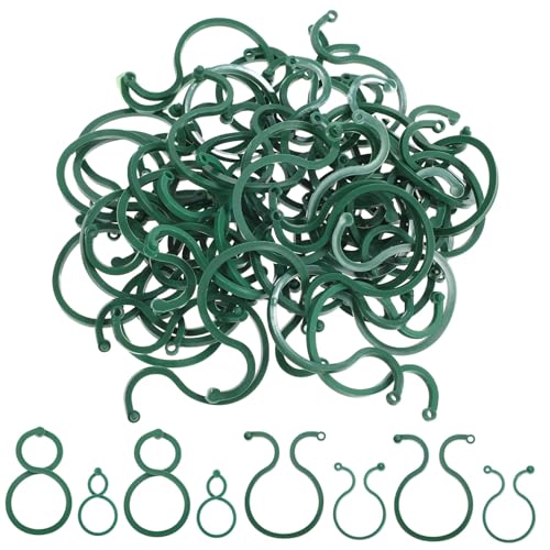 SOIMISS 100 Stück Pflanzenclips aus Robustem Kunststoff Vielseitige Rankhilfe und Befestigungsklammern für Tomaten Blumen Gemüse und Kletterpflanzen Sichere Fixierung und Einfache SOIMISS 100 Stück Pflanzenclips aus Robustem Kunststoff Vielseitige Rankhilfe und Befestigungsklammern für Tomaten Blumen Gemüse und Kletterpflanzen Sichere Fixierung und Einfache von SOIMISS