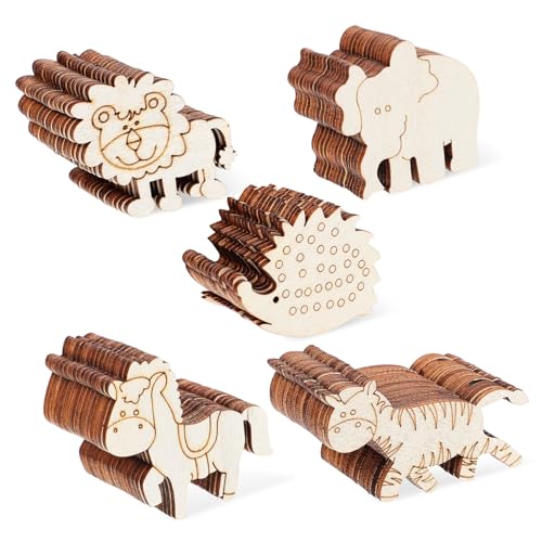 SOIMISS 100 Stück Teiliges Holztiere Formen Basteln DIY Holzscheiben Tiermotive Naturholz Verzierung für Graffiti Kreativprojekte Rustikales Design Holzfiguren Bastelzubehör SOIMISS 100 Stück Teiliges Holztiere Formen Basteln DIY Holzscheiben Tiermotive Naturholz Verzierung für Graffiti Kreativprojekte Rustikales Design Holzfiguren Bastelzubehör von SOIMISS
