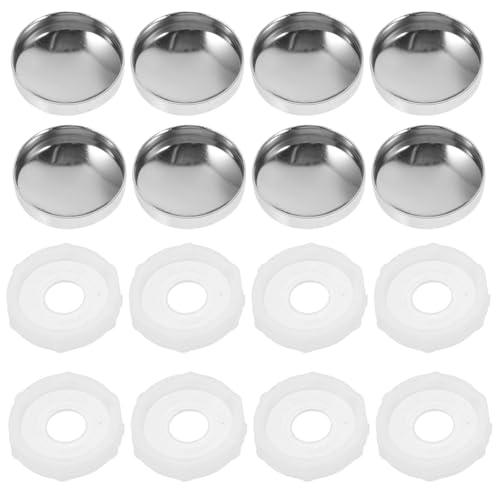 SOIMISS 100 Stück Teiliges Schraubenkappen aus Legiertem Dekorative Korrosionsbeständige Abdeckkappen für Schraubenköpfe Einfache Installation zum Schutz von Schrauben in Metallarbeiten SOIMISS 100 Stück Teiliges Schraubenkappen aus Legiertem Dekorative Korrosionsbeständige Abdeckkappen für Schraubenköpfe Einfache Installation zum Schutz von Schrauben in Metallarbeiten von SOIMISS