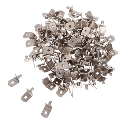 SOIMISS 100 Stück Teiliges Unsichtbare Regalträger Glasregalhalter Stabile Halterungen für Schrank Kleiderschrank und Bücherregal DIY Montagepins für Platzsparende Aufbewahrung und SOIMISS 100 Stück Teiliges Unsichtbare Regalträger Glasregalhalter Stabile Halterungen für Schrank Kleiderschrank und Bücherregal DIY Montagepins für Platzsparende Aufbewahrung und von SOIMISS