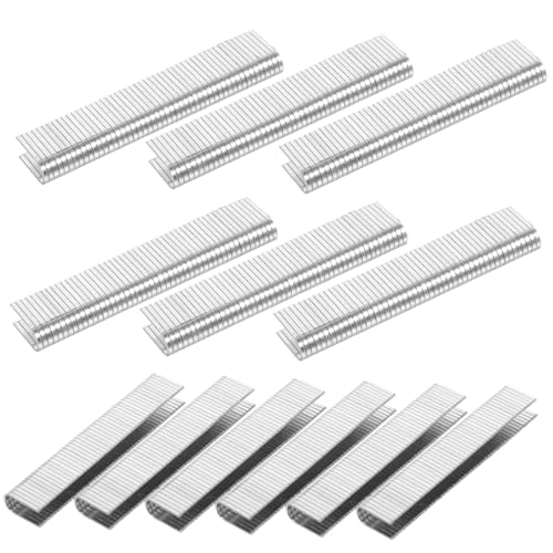 SOIMISS 1000 Stück U förmige Pneumatische Heftklammern aus Schmale Klammern für Holzbearbeitung Kompatibel mit Vielen Elektrischen und Pneumatischen Heftgeräten Langlebig und Vielseitig SOIMISS 1000 Stück U förmige Pneumatische Heftklammern aus Schmale Klammern für Holzbearbeitung Kompatibel mit Vielen Elektrischen und Pneumatischen Heftgeräten Langlebig und Vielseitig von SOIMISS