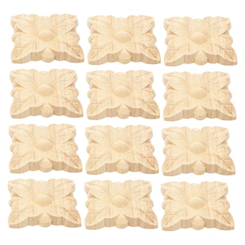 SOIMISS 12 Stück Teiliges Holz Geschnitztes Applikation für Möbel Wand und Tischdekoration im Europäischen Stil Langlebig Hochwertigem Holz Gefertigt für Türen Schränke und Fenster SOIMISS 12 Stück Teiliges Holz Geschnitztes Applikation für Möbel Wand und Tischdekoration im Europäischen Stil Langlebig Hochwertigem Holz Gefertigt für Türen Schränke und Fenster von SOIMISS