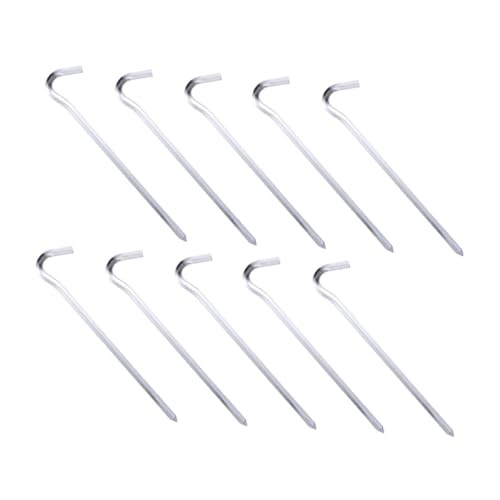 SOIMISS 12 Stück Teiliges Zeltheringe aus Robustem mit Glattem Spitzen Design für Sicheres Camping und Outdoor Starke Haltekraft gegen Wind und Sturm Einfach zu Ziehen und Langlebig von SOIMISS