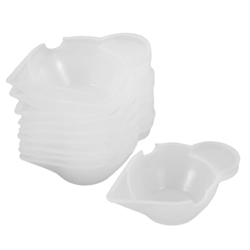 SOIMISS 15 Stück Teiliges Silikonform Messbecher Hitzebeständig Kompakt für DIY Resin Gießen Uv Kleber Mischbecher Wiederverwendbar Vielseitig für Schmuckherstellung und Farbmodulation von SOIMISS