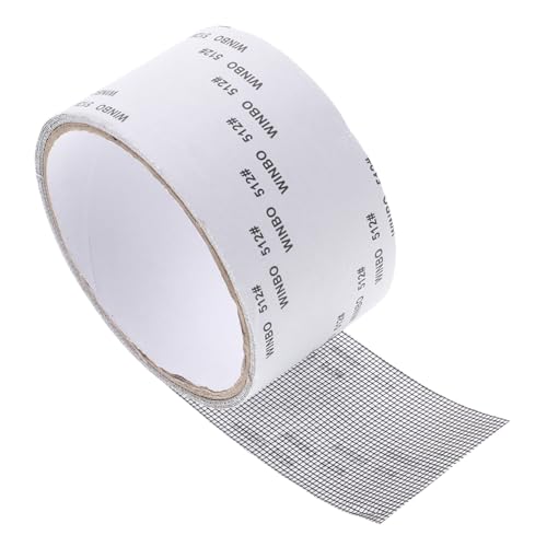 SOIMISS 1Rolle Selbstklebendes Bildschirm Reparaturband für Fenster und Türen Atmungsaktiv für Reparaturen von Fliegengittern Zeltnetzen und Wohnmobilen SOIMISS 1Rolle Selbstklebendes Bildschirm Reparaturband für Fenster und Türen Atmungsaktiv für Reparaturen von Fliegengittern Zeltnetzen und Wohnmobilen von SOIMISS