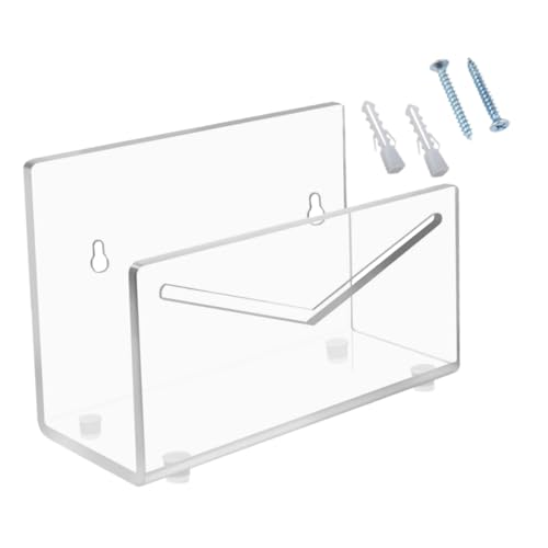 SOIMISS 1Satz Acryl Mail Organizer für Büro Schule Transparenter Briefhalter Robustes und Design zur Aufbewahrung von Zetteln und Dokumenten Schreibtisch von SOIMISS