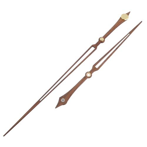 SOIMISS Holz Wanduhr Zeiger Satz Schwarzem Walnussholz Langlebig für Selbstgemacht Uhren Leise 1 Satz Uhrenzubehör für Heimwerkerarbeiten SOIMISS Holz Wanduhr Zeiger Satz Schwarzem Walnussholz Langlebig für Selbstgemacht Uhren Leise 1 Satz Uhrenzubehör für Heimwerkerarbeiten von SOIMISS