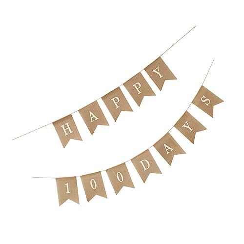 SOIMISS 1Satz Happy Banner Schöne Hängende Flagge aus Hochwertigem für Kindergeburtstag und Dusche Installieren Wiederverwendbar und Langlebig von SOIMISS