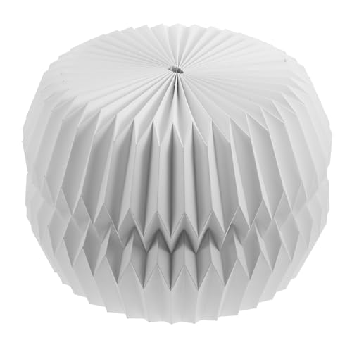 SOIMISS 1Stück Origami Lampenschirm Design Faltbare Papierlampe Hängende Deckenleuchte für Wohnzimmer Schlafzimmer und Esszimmer Dekorative Beleuchtung für Warme von SOIMISS