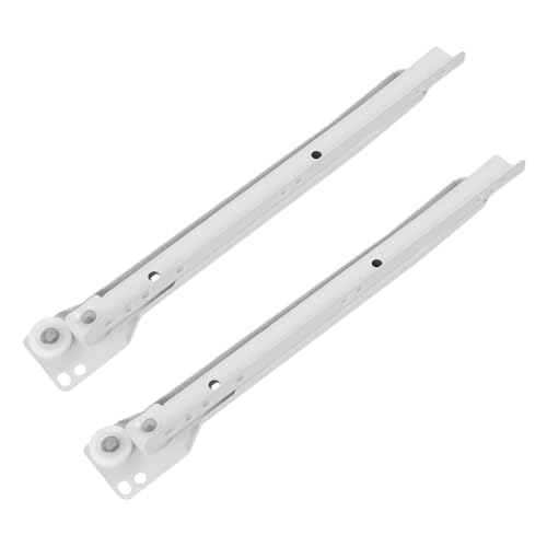 SOIMISS 2 Paare Metall Schubladenschienen Stabile Möbel Führungsschienen Leise und Langlebige Schubladenführungen Geeignet für Küchen und Schrankschubladen Einfache Installation von SOIMISS