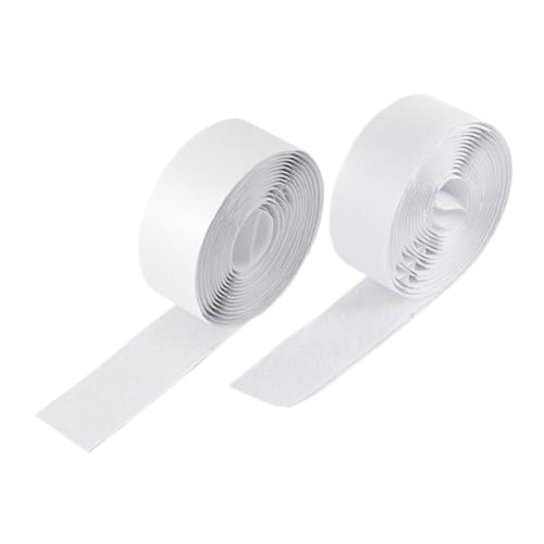 SOIMISS 2 Rollen Klettband Selbstklebend Extra Stark Gitarren Effektgeräte Breit Flauschseite Robustes Montageband für Pedalboard Vielseitig und Langlebig von SOIMISS