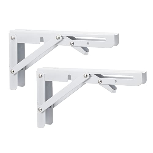 SOIMISS 2 STÜCK Faltbare Regalhalterung Wandmontierte Dreiecksstütze für Stabile Regale für und Außenprojekte von SOIMISS