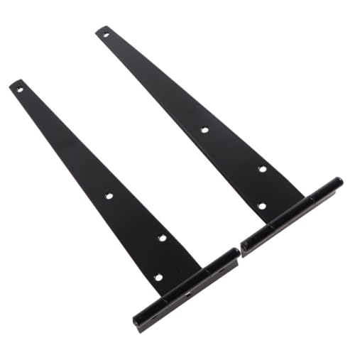 SOIMISS 2 STÜCK Hinge Verzinkte T Form Türscharniere Set für Gartentore Robuste und Langlebige Metallkonstruktion Installieren für DIY Projekte von SOIMISS