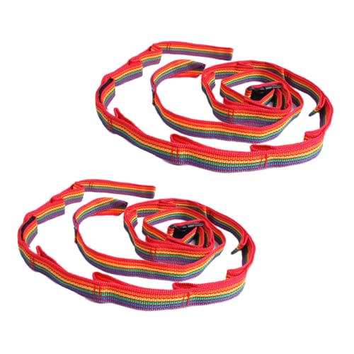 SOIMISS 2 STÜCK Outdoor Camping Zeltseil Farbige Doppellagige Hängeschnur mit Aufhängevorrichtung für Lampen und Geschirr Vielseitige Daisy Chain für Rucksackreisen und Zeltzubehör Leicht SOIMISS 2 STÜCK Outdoor Camping Zeltseil Farbige Doppellagige Hängeschnur mit Aufhängevorrichtung für Lampen und Geschirr Vielseitige Daisy Chain für Rucksackreisen und Zeltzubehör Leicht von SOIMISS