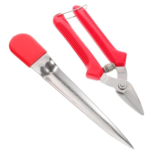 SOIMISS 2 STÜCK Teiliges Rattan Flechtwerkzeug Set mit Ergonomischer Handhabung Handgefertigt für Korbgeflecht Stuhlreparatur und Möbelherstellung Holzgeflecht Separator und Langlebiger von SOIMISS