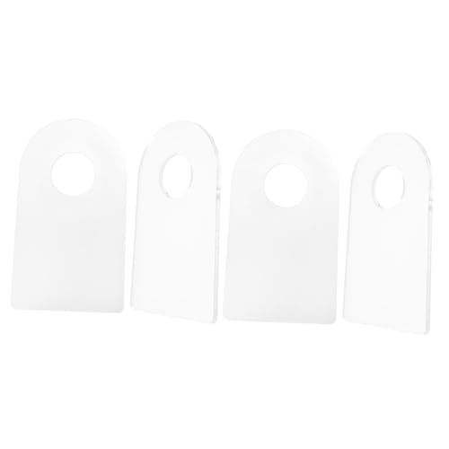 SOIMISS 2 Sätze Weinkiste Flasche Klärer Weinregal Getränk Stand Maschine Präsentationsständer Mit Kühlschrank Einstellbar Innen Weingläser Inhaber Deckel Acryl Transparent 2 Stück * 2 von SOIMISS