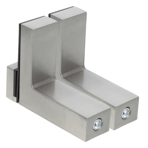 SOIMISS 2 Stück Adjustable Glass Shelf Brackets Verstellbare Wandhalterungen für Dicke Regalböden Robuste Halterungen für Zuhause und Büro SOIMISS 2 Stück Adjustable Glass Shelf Brackets Verstellbare Wandhalterungen für Dicke Regalböden Robuste Halterungen für Zuhause und Büro von SOIMISS