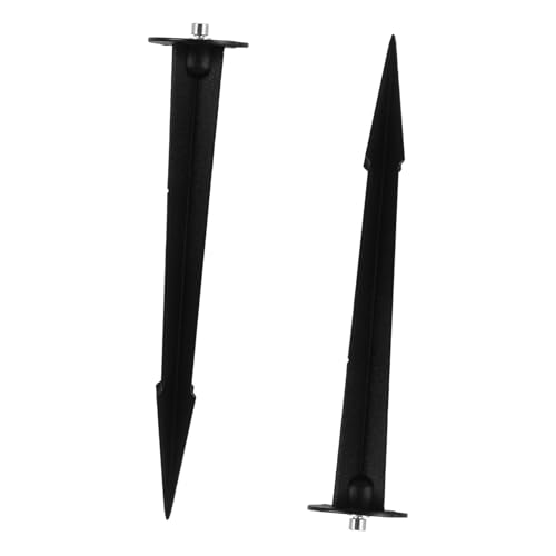 SOIMISS 2 Stück Aluminium Erdspieße Gartenlampe Zubehör Wetterfest Robust Leichter Gartenspieß für Außenbeleuchtung Wegebeleuchtung Gartenleuchten SOIMISS 2 Stück Aluminium Erdspieße Gartenlampe Zubehör Wetterfest Robust Leichter Gartenspieß für Außenbeleuchtung Wegebeleuchtung Gartenleuchten von SOIMISS