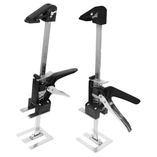 SOIMISS 2 Stück Arbeitssparender Handhebel Möbelheber mit Maßanzeige für Präzise Fliesenhöhenverstellung Langlebiges Kompaktes Werkzeug für Tür Schrank Plattenanhebung Tragbar und SOIMISS 2 Stück Arbeitssparender Handhebel Möbelheber mit Maßanzeige für Präzise Fliesenhöhenverstellung Langlebiges Kompaktes Werkzeug für Tür Schrank Plattenanhebung Tragbar und von SOIMISS