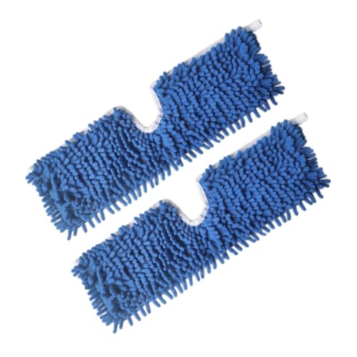 SOIMISS 2 Stück Chenille Mop Pads Wiederverwendbare Ersatzbezüge für Flachmopps Waschbare Mikrofaser Pads für Hartböden für Fliesen und Marmor SOIMISS 2 Stück Chenille Mop Pads Wiederverwendbare Ersatzbezüge für Flachmopps Waschbare Mikrofaser Pads für Hartböden für Fliesen und Marmor von SOIMISS