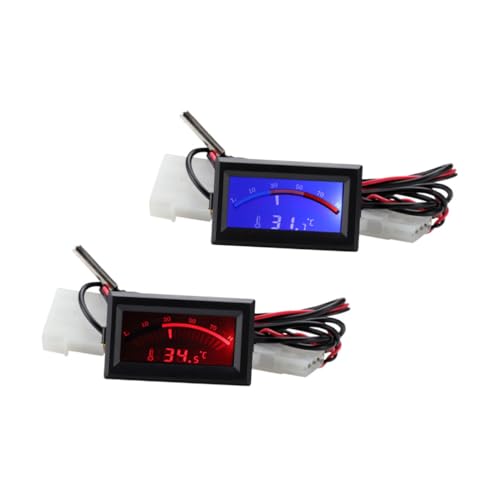 SOIMISS 2 Stück Digitale Elektronische Thermometer für Küche und Haushalt Eingebetteter Hohe Geeignet für Kühlschrank Wasserbehälter Lebensmittelmessung von SOIMISS