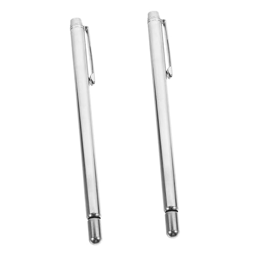 SOIMISS 2 Stück Edelstahl Dowsing Rods Wasserdichte Leichte Suchstäbe mit Glatter Oberfläche Tragbar und Handlich für Outdoor Geistersuche und Wassersuche von SOIMISS