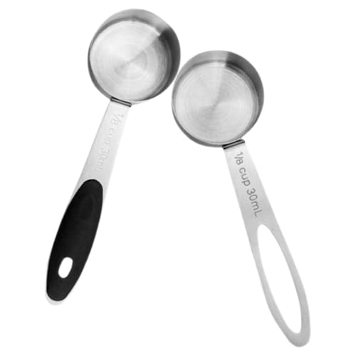 SOIMISS 2 Stück Edelstahl Kaffeelöffel Langlebiger Messlöffel mit Langem Griff Kratzfreie Oberfläche Vielseitig für Kaffee Tee Gewürze und Backzutaten Komfortabler Küchen dosierlöffel SOIMISS 2 Stück Edelstahl Kaffeelöffel Langlebiger Messlöffel mit Langem Griff Kratzfreie Oberfläche Vielseitig für Kaffee Tee Gewürze und Backzutaten Komfortabler Küchen dosierlöffel von SOIMISS