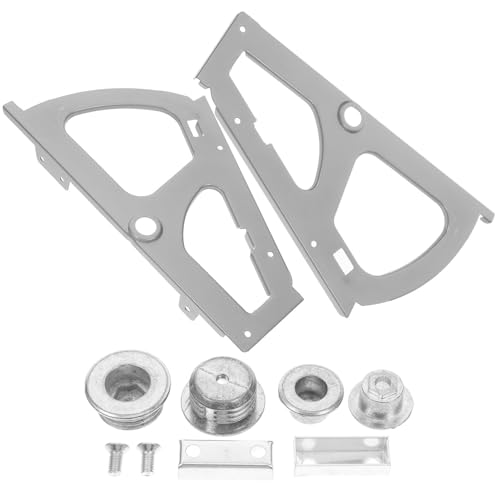 SOIMISS 2 Stück Edelstahl Schuhschrank Scharnier für Möbel Drehregal Ersatzbeschläge Einfache Montage Robuste Konstruktion Passend für Schuhschubladen und Wohnzimmerschränke von SOIMISS