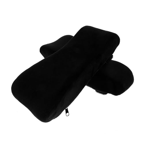 SOIMISS 2 Stück Ergonomische Stuhl Armlehnenpolster aus Plüsch und Baumwolle Atmungsaktiv und Hautfreundlich für Büro und Gaming Stühle Bequeme Ellbogenstütze Einsetzbar von SOIMISS