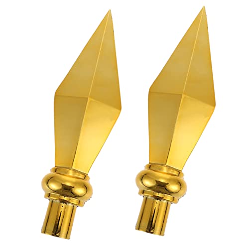 SOIMISS 2 Stück Fahnenmast Aufsatz Aluminium Goldene Fahnenmast Deko für Garten Konferenzhalle Parade Spitzenverzierung Installieren und Langlebig SOIMISS 2 Stück Fahnenmast Aufsatz Aluminium Goldene Fahnenmast Deko für Garten Konferenzhalle Parade Spitzenverzierung Installieren und Langlebig von SOIMISS