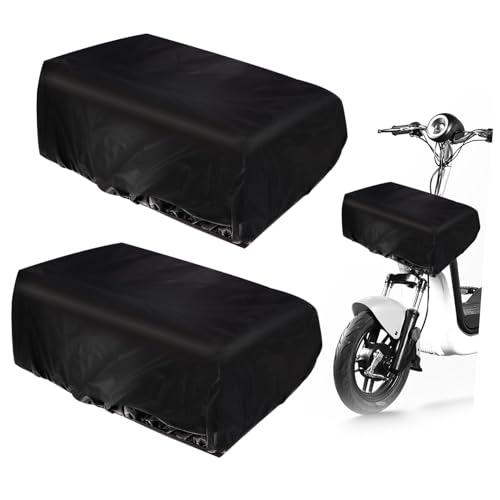 SOIMISS 2 Stück Fahrradsitzkorb Regenschutz aus Robustem Kunststoff Dehnbar Wasserdichte Schutzhülle für Dreirad Fahrradkorb Installieren Passend für Outdoor bike korb von SOIMISS