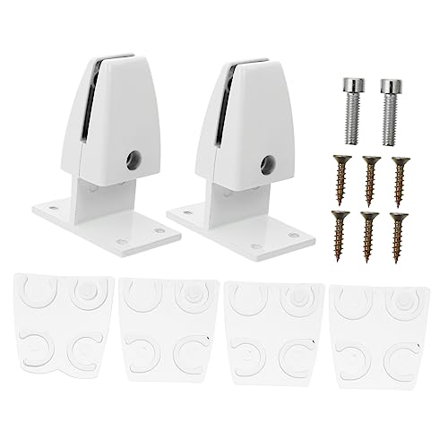 SOIMISS 2 Stück Form Schreibtisch Trennwand Clip Vielseitig Einsetzbar für Glasplatten Design für Störungen und Privatsphäre Zufällige Farbe Zufällige Farbe von SOIMISS