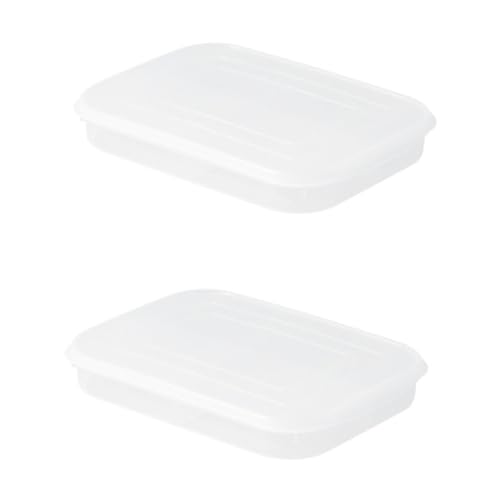 SOIMISS 2 Stück Frischhaltedosen mit Deckel Fächer Lebensmittel Aufbewahrungsboxen Bpa Frei Stapelbar Mikrowellengeeignet für Gemüse Fleisch Obst Kühlschrank und Gefrierfach Geeignet SOIMISS 2 Stück Frischhaltedosen mit Deckel Fächer Lebensmittel Aufbewahrungsboxen Bpa Frei Stapelbar Mikrowellengeeignet für Gemüse Fleisch Obst Kühlschrank und Gefrierfach Geeignet von SOIMISS
