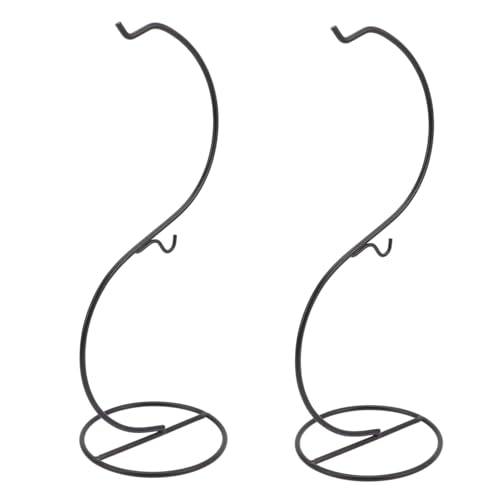 SOIMISS 2 Stück Hängender Pflanzenhalter aus Eisen mit Rundem Sockel Stabiler Einfacher Metallständer für Ampeln Ornamente Blumentöpfe für Zimmerdekoration und Geschenk SOIMISS 2 Stück Hängender Pflanzenhalter aus Eisen mit Rundem Sockel Stabiler Einfacher Metallständer für Ampeln Ornamente Blumentöpfe für Zimmerdekoration und Geschenk von SOIMISS