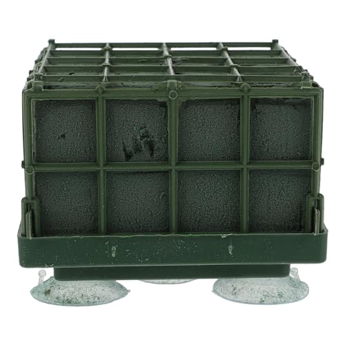 SOIMISS 2 Stück Hochzeit Auto Blumenhalter mit Saugnäpfen Quadratischer Floral Schaum für Frische Blumenarrangements für Hochzeitsdekorationen Drinnen und Draußen von SOIMISS