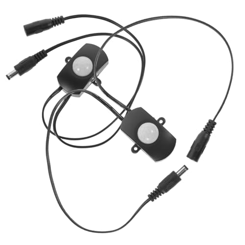 SOIMISS 2 Stück Infrarot Bewegungsmelder Schalter LED Sensor Controller mit Dc Automatische Menschenerkennung Energiesparend Einfache Installation für LED Beleuchtung SOIMISS 2 Stück Infrarot Bewegungsmelder Schalter LED Sensor Controller mit Dc Automatische Menschenerkennung Energiesparend Einfache Installation für LED Beleuchtung von SOIMISS