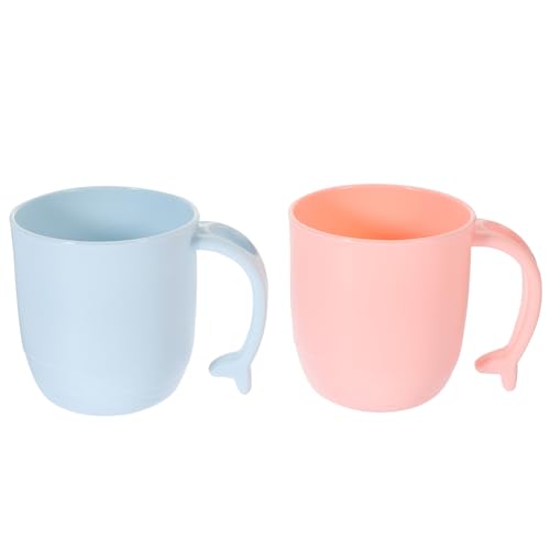 SOIMISS 2 Stück Kinderzahnbürstenbecher aus Bruchsicherem Kunststoff Bunte Dolphin Spülbecher für Zahnreinigung und Badezimmer Wiederverwendbar rutschfest Geeignet für Reise und Alltag SOIMISS 2 Stück Kinderzahnbürstenbecher aus Bruchsicherem Kunststoff Bunte Dolphin Spülbecher für Zahnreinigung und Badezimmer Wiederverwendbar rutschfest Geeignet für Reise und Alltag von SOIMISS