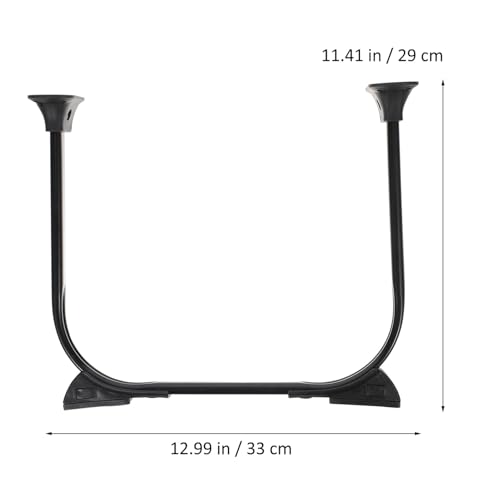 SOIMISS 2 Stück Klappbare Haarnadel möbelfüße aus Metall Schwere Tischbeine für DIY Möbel Faltbar Robust Geeignet für Bett Küchentische Einfache Montage Platzsparend von SOIMISS