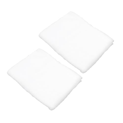 SOIMISS 2 Stück Künstliche Schneebaumwolle Teppich Fake Snow Decoration Künstlicher Flockenschnee Künstliche Schneedekorationen Gefälschte Schneebaumwolle Winterschneeflockendekor Weiß von SOIMISS