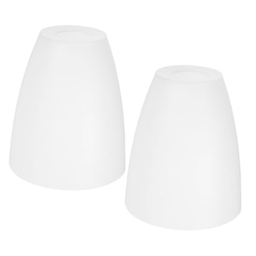 SOIMISS 2 Stück Kunststoff Lampenschirm für Tischlampen Neigbarer Lampenschirm Passend für Fassung Design für Wohnzimmer und Schlafzimmer von SOIMISS