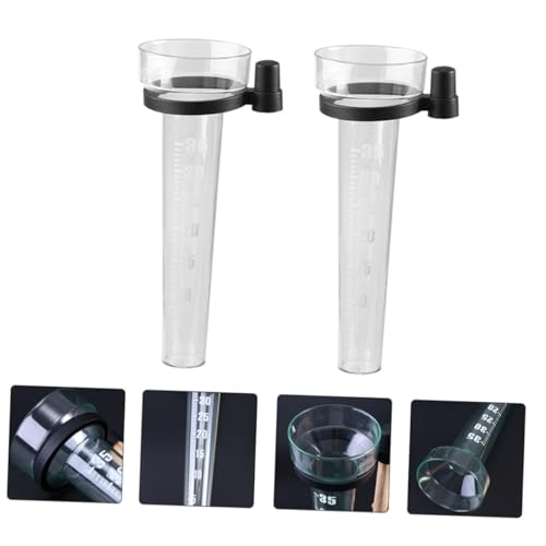 SOIMISS 2 Stück Kunststoff Regenmesser mit Klarem Messbereich Wetterfestes Messbecher Garten und Außenbereich Einfach zu Befestigen ohne Holzstab Langlebig und Wiederverwendbar SOIMISS 2 Stück Kunststoff Regenmesser mit Klarem Messbereich Wetterfestes Messbecher Garten und Außenbereich Einfach zu Befestigen ohne Holzstab Langlebig und Wiederverwendbar von SOIMISS